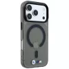 BMW M IML blizgus metalinis logotipas ir apvadai MagSafe dėklas, skirtas iPhone 18 Pro / 17 Pro - juodas