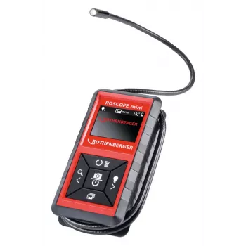 Rothenberger ROSCOPE mini 2 colių 320x240 apžiūros kamera su 17 mm zondu