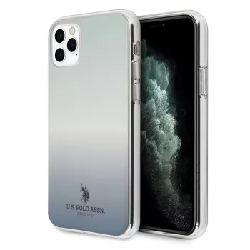 U.S. POLO ASSN. US Polo USHCN58TRDGLB iPhone 11 Pro mėlynas gradientinis rašto dangtelis