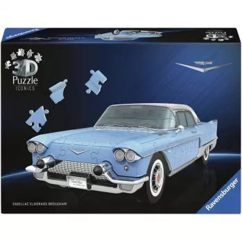 Ravensburger 3D Puzzle Iconics: Cadillac Eldorado Brougham (162 dalys)