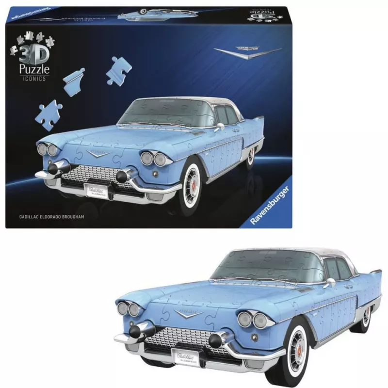 Ravensburger 3D Puzzle Iconics: Cadillac Eldorado Brougham (162 dalys)