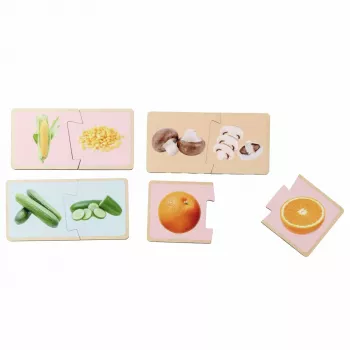 Eichhorn Montessori Puzzle – medinis formų įdėklas mažyliams nuo 12 mėn., FSC 100 %