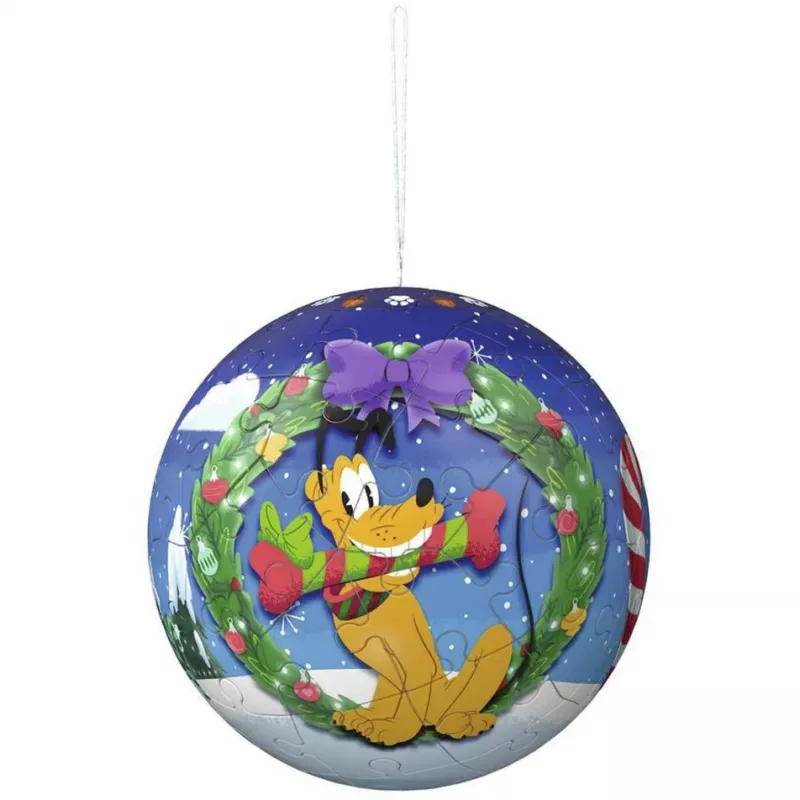 Ravensburger 3D Puzzleball Disney Kalėdiniai rutuliai (2 x 27 dalys)