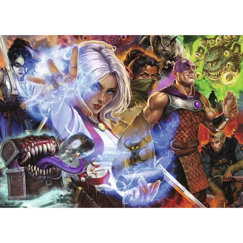 Ravensburger Dungeons & Dragons Quest Accepted 1000 dalių dėlionė
