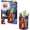 RAVENSBURGER 3D Puzzle Spider-Man rašiklių laikiklis - 54 dalys, oficialus Marvel, Easy Click