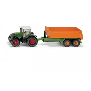 SIKU Farmer Fendt 939 Vario su kėlimo platforma ir konteineriu – 1:50 mastelio liejamo metalo žaislas