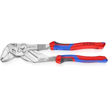 KNIPEX 86 05 250 S5 replės veržliaraktis su užspaudimo funkcija aliuminio antkakliams, 250 mm