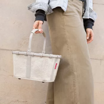 Reisenthel Carrybag XS Mini Teddy Sand pirkinių krepšelis