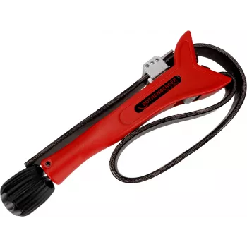 ROTHENBERGER EASYGRIP diržinis vamzdžių raktas 55075 - maks. vamzdžio skersmuo 160 mm, savaime suspaudžiamas, nebraižantis