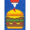 FABER-CASTELL Pixel-it spalvinimo knyga su 32 motyvais (201572)