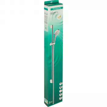 Hansgrohe Crometta Vario EcoSmart dušo komplektas, 90 cm, baltas/chromas