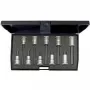 GEDORE 1509918 10 dalių šešiabriaunių lizdinių antgalių rinkinys 3/8 inch pavara (10 mm) H4-H17 metaliniame dėkle