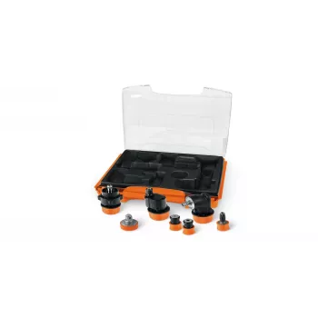FEIN QuickIN-Set 13 mm greito keitimo griebtuvas su adapteriu, skirtas FEIN QuickIN gręžimo mašinoms