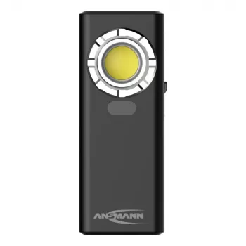 ANSMANN WL1200R įkraunama dirbtuvės lempa, 1200 lm COB LED, 6500K, Li-Ion 4000 mAh, USB-C, Power Bank, IP54, magnetinis pagrindas, kabliukai