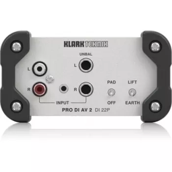 Klark Teknik DI 22P pasyvi stereo DI dėžutė