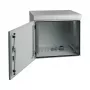 EFB 19 inch sieninis spintos korpusas 9U, gylis 450 mm, IP55, surinktas, RAL7035 pilkas
