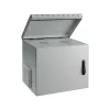 EFB 19 inch sieninis spintos korpusas 9U, gylis 450 mm, IP55, surinktas, RAL7035 pilkas