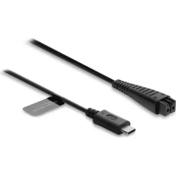 Delock USB Type-C™ įkrovimo laidas 4,8 V elektriniams skustuvams, tinka Panasonic ES-LV97, ES-LA63 - atsarginis skustuvo įkrovimo laidas 1,5 m