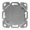 LOGILINK Cat.6A sieninis lizdas 2xRJ45 STP, vertikalus, signalinės baltos spalvos