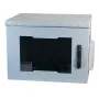 EFB Elektronik 691716IP55.2G sieninis spintos korpusas 16U 600x600mm IP55, stiklo durys, šviesiai pilka RAL7035