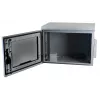 EFB Elektronik 691716IP55.2G sieninis spintos korpusas 16U 600x600mm IP55, stiklo durys, šviesiai pilka RAL7035