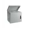 EFB Elektronik 691716IP55.2G sieninis spintos korpusas 16U 600x600mm IP55, stiklo durys, šviesiai pilka RAL7035