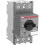 ABB MS132-25 variklio apsaugos automatinis jungiklis, 3 poliai, 25A, terminis-magnetinis
