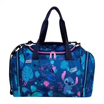 McNeill Sporttasche DISNEY-STITCH sportinis krepšys, poliesteris, mėlynas su Stitch raštu, 20L