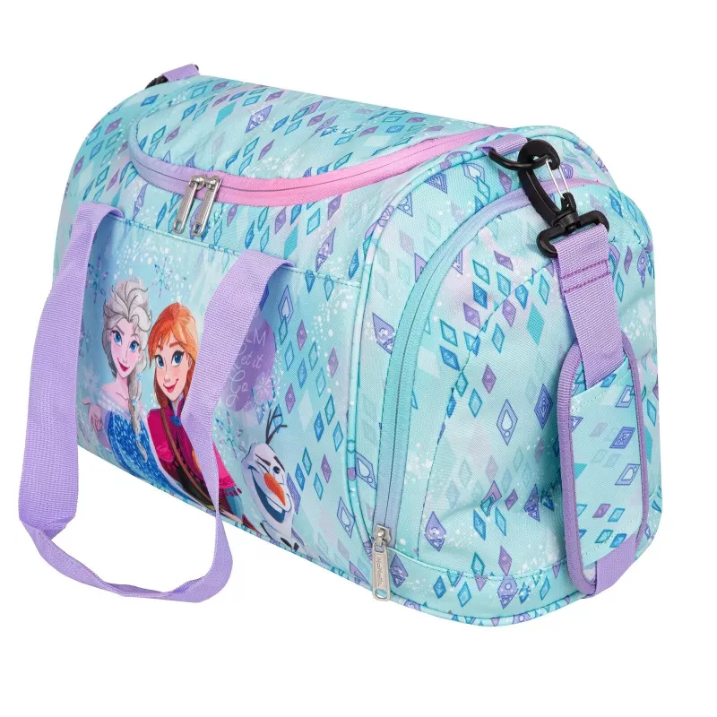 McNeill Sportinis krepšys Disney Frozen - 20L, mėlynas/violetinis/baltas