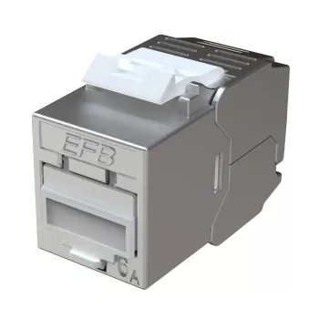 EFB Elektronik E-200130 Keystone Slim/Short Cat.6A ekranuotas cinko lietas 10G modulis