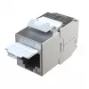 EFB Elektronik E-200130 Keystone Slim/Short Cat.6A ekranuotas cinko lietas 10G modulis