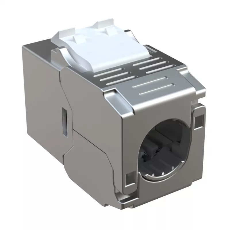EFB Elektronik E-200130 Keystone Slim/Short Cat.6A ekranuotas cinko lietas 10G modulis