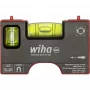 WIHA Mini Spirit Level Pocket 8 cm pilka/raudona su magnetu