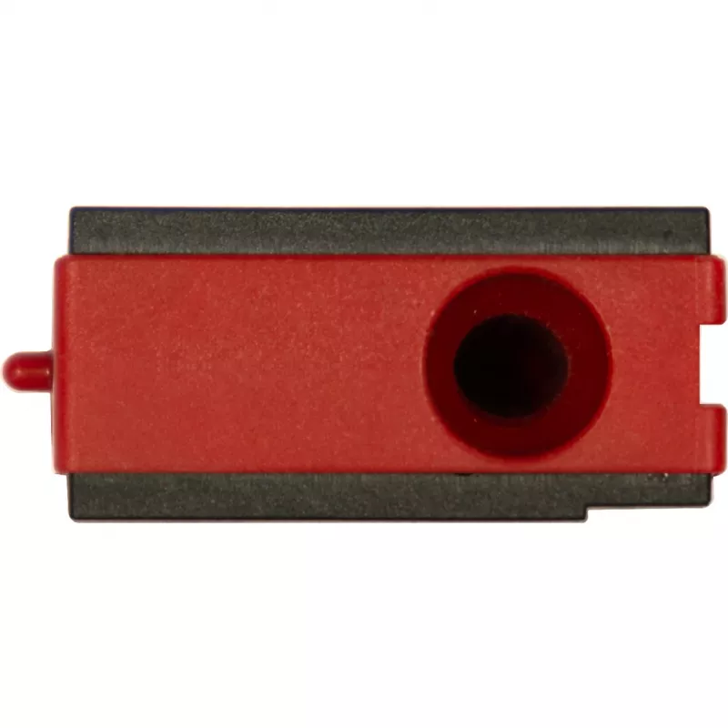 WIHA Mini Spirit Level Pocket 8 cm pilka/raudona su magnetu