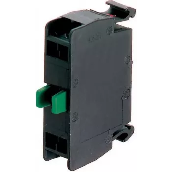 EATON M22-CKC10 kontaktinis elementas 1NO su spyruoklinėmis gnybtų jungtimis, montuojamas ant pagrindo