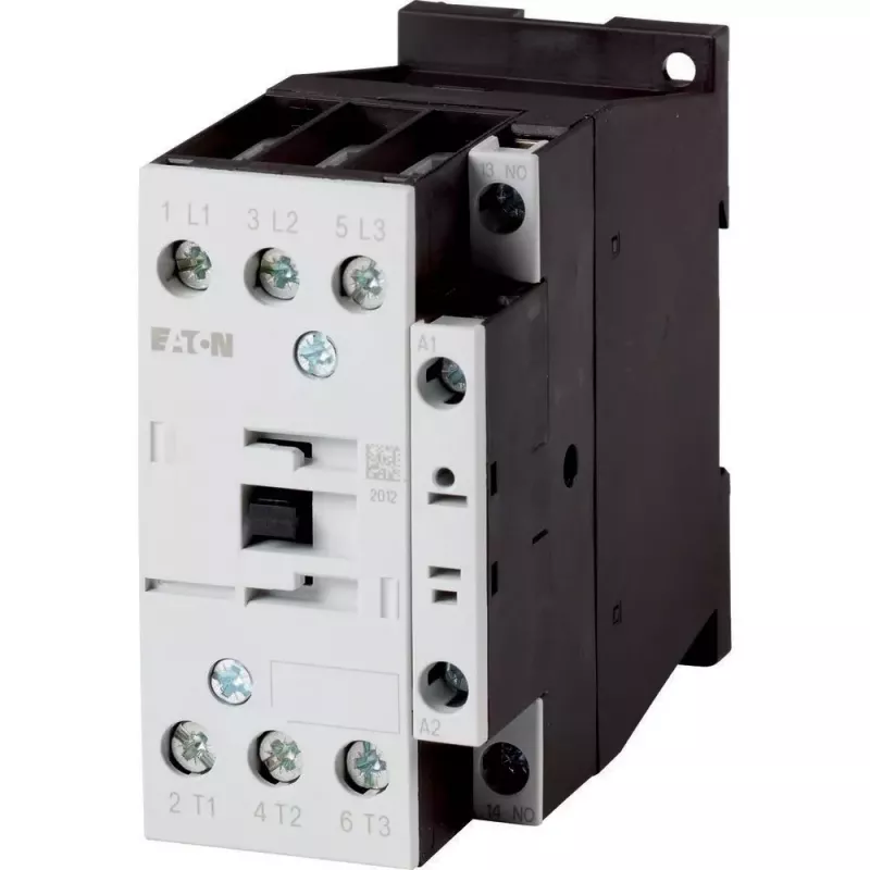 Eaton DILM17-10 galios kontaktoriai, 3 polių, 1 NO pagalbinis, 230 V AC 50 Hz / 240 V AC 60 Hz ritė, 17 A, 7.5 kW