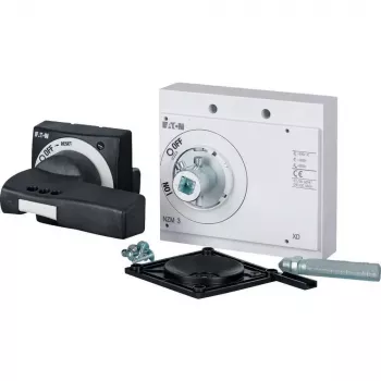 Eaton NZM3-XTVD-0 durų movos sukamasis valdymo rankenėlė, juoda, IP66, užrakinama