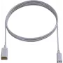 Bachmann 356.900 prailginimo laidas 3m H05VV-F 3G1,5mm² Schuko kištukas į Schuko lizdą 16A 230V juodas