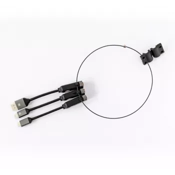 Kindermann HDMI Adapter Ring 4K60 - aliumininis