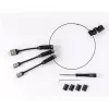 Kindermann HDMI Adapter Ring 4K60 - aliumininis