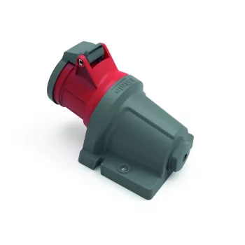 Bals INNOLINQ QC 110624 sieninis lizdas, 16 A, 5 polių, 400 V, 6h, IP44, raudonas
