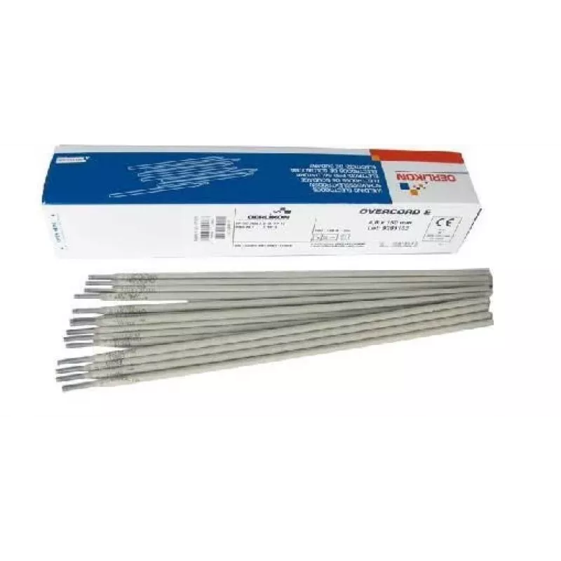 OERLIKON Electrode FI 4,0 mm Pink (93 vnt.) 4,5 kg OVERCORD – Rutiliniai suvirinimo elektrodai E6013