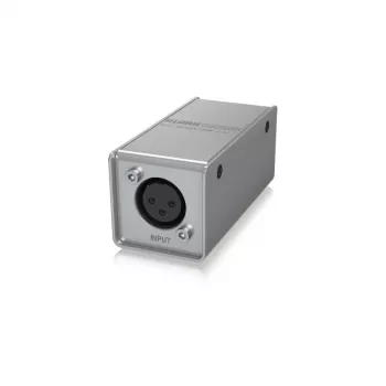 Klark Teknik MIC BOOSTER CM-1 dinaminio mikrofono stiprintuvas su +25 dB stiprinimu, XLR įvestis/išvestis, maitinamas fantominiu maitinimu