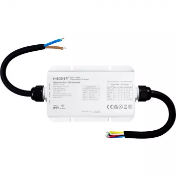Miboxer LS2-WP vandeniui atsparus IP67 5-in-1 LED valdiklis su 2.4G valdymu