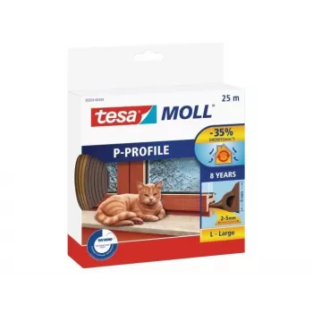 TESA Bronze P-profilio EPDM putų gumos sandarinimo juosta 25 m