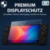 PEDEA Grūdinto stiklo ekrano apsauga, skirta Nintendo Switch 2 (2025) – 9H kietumas, HD aiškumas, be burbuliukų, 2.5D kraštai