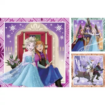 Ravensburger Disney Frozen 2 vaikų dėlionės rinkinys - 3x49 dėlionės dalys