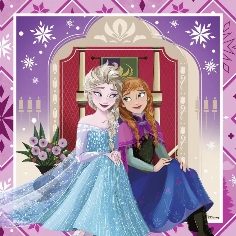 Ravensburger Disney Frozen 2 vaikų dėlionės rinkinys - 3x49 dėlionės dalys