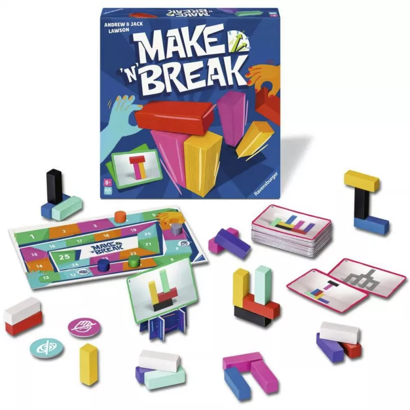 Ravensburger Make 'n' Break Family statybinis žaidimas