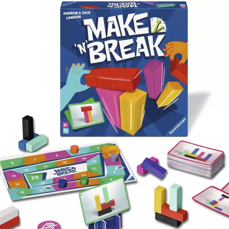 Ravensburger Make 'n' Break Family statybinis žaidimas